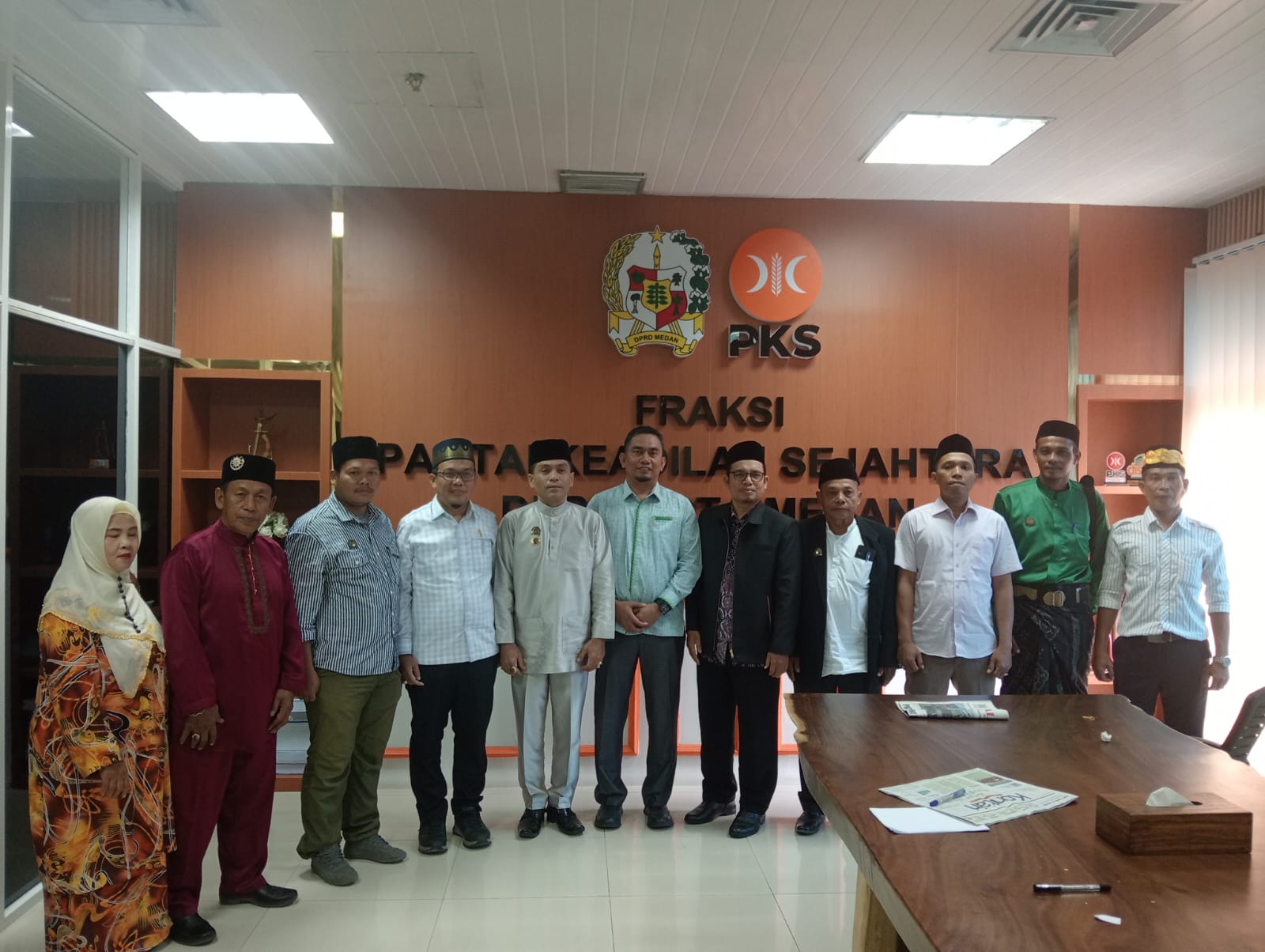 Fraksi PKS DPRD Medan Dukung Penuh Pengukuhan Kepala Kampung Adat BKMAD, Komitmen Lestarikan Budaya Melayu Deli