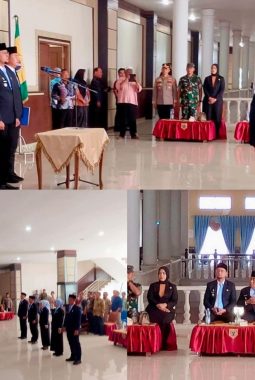 Menata Birokrasi dengan Integritas,Pemkab Labuhanbatu Selatan Resmi Lantik 35 Pejabat