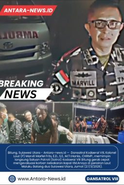 Lagi – Lagi Si Jago Merah Menghantam Keras KM, Anaya Respon Cepat Kolonel Laut Marvill Marfel, 