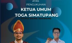Bupati Labusel Fery Syahputra Simatupang di kukuhkan sebagai Ketua umum Toga Simatupang.