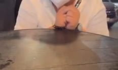 Viral !! Mantan Kanit Narkoba malah pakai  ‘ POD getar ‘ diduga mengandung zat narkotika bersama wanita di tempat umum .