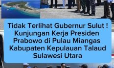 Gubernur Sulut Tak Tampak Dampingi Presiden Prabowo di Miangas, Publik Soroti Kunjungan Kerja Kepala Negara