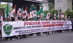 Black Out Pulau Sumatera, PP HIMMAH Demo PLN Tuntut Copot Dirut Darmawan Prasodjo
