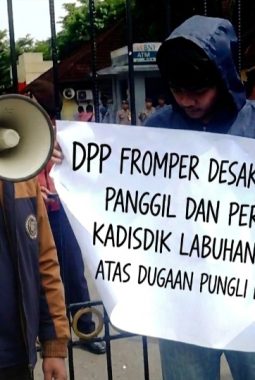 DPP FROMPER Desak Poldasu Panggil Dan Periksa Kadisdik Labuhan Batu Atas Dugaan Pungli Kepsek