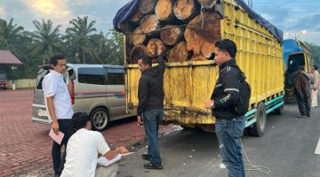 Dua Unit Truk Di Aman kan Tim Gabungan Deninteldam I/BB Dan Satgas Intelstrat BAIS TNI